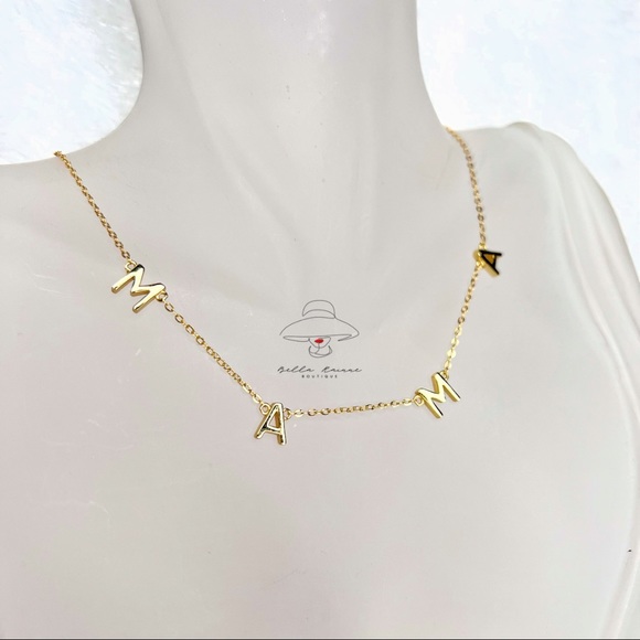 MAMA Necklace (RoseGold, Silver and Gold-Plated.) - Picture 1 of 5